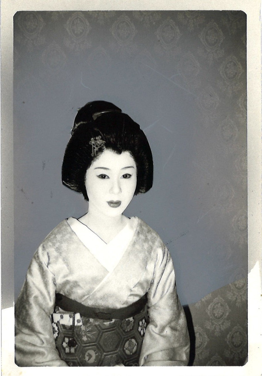 一本になった福了子さん　画像提供:東京浅草組合